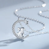 Collier Pendentif Lapin Doré