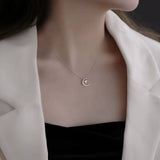Collier Lune et Étoile en argent