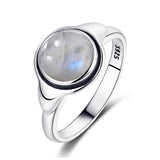 bague pierre de lune fine et minimaliste