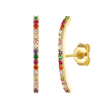 Boucle d'oreille lunaire