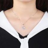 collier demi-lune et fée elfique