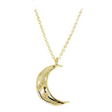 collier demi-lune or