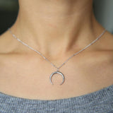 Collier croissant de lune