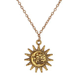 collier lune et soleil