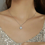 collier lune femme constellation