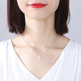 collier nouvelle demi-lune