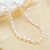 collier avec perles de lune