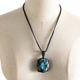 collier pierre de labradorite
