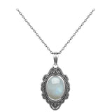 collier pierre de lune elfique