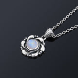 collier pierre de lune femme