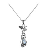 collier pierre de lune naturelle