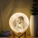 lampe lunaire photo personnalisable