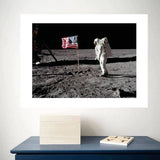 Tableau astronaute apollo sur la lune