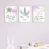 Tableau Licorne, Nuage ou Demi-Lune