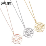 Collier Pendentif Rond Acier (Argent)