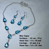 Collier pierre de lune et pierres fines