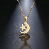 collier lune tunisie