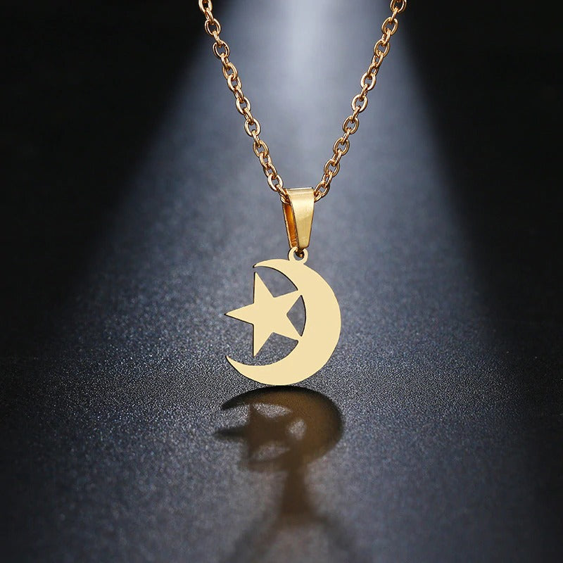 collier lune tunisie