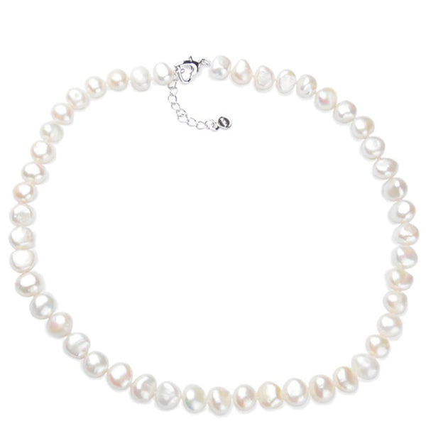 collier pierre de lune avec perles